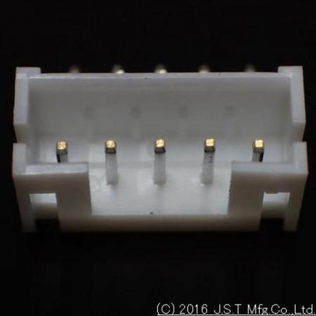 디바이스마트,커넥터/PCB > 직사각형 커넥터 > JST 커넥터 > JST-PH 시리즈 (2.0피치),JST,S5B-PH-K-S (LF)(SN)(PP),JST 커넥터 / PH 시리즈 / Board-To-Wire Connector / MALE / 앵글 DIP 타입 / 2.0mm Pitch / 5Pin