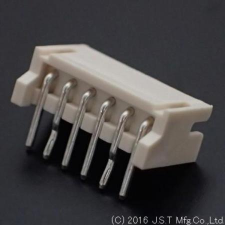 디바이스마트,커넥터/PCB > 직사각형 커넥터 > JST 커넥터 > JST-ZR 시리즈 (1.5피치),JST,S6B-ZR (LF)(SN),JST 커넥터 / ZR 시리즈 / Board-to-Wire Connectors / ZH 커넥터와 사용 / 앵글 DIP 타입 / 1.5mm Pitch / 6Pin