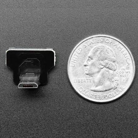 디바이스마트,커넥터/PCB > I/O 커넥터 > USB/IEEE 커넥터 > Micro USB B타입 커넥터,Adafruit,DIY USB Cable Parts - Right Angle Micro B Plug Up [ada-4104],20P FFC 케이블의 양쪽 끝에, 2개의 커넥터 파츠를 연결하여 제작하는 방식의 매우 간단한 DIY 제품 입니다. ※ Micro B  전용 (Right angle형,좁은쪽 헤드 방향이 위쪽인 방향입니다.)