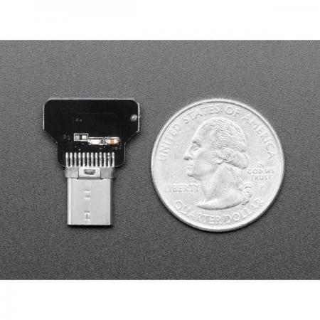 디바이스마트,커넥터/PCB > I/O 커넥터 > USB/IEEE 커넥터 > USB-C 타입 커넥터,Adafruit,DIY USB Cable Parts - Straight Type C Plug [ada-4108],20P FFC 케이블의 양쪽 끝에, 2개의 커넥터 파츠를 연결하여 제작하는 방식의 매우 간단한 DIY 제품 입니다. ※ USB Type C 전용