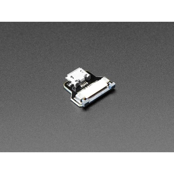 DIY USB Cable Parts - Straight Micro B Jack [ada-4107]