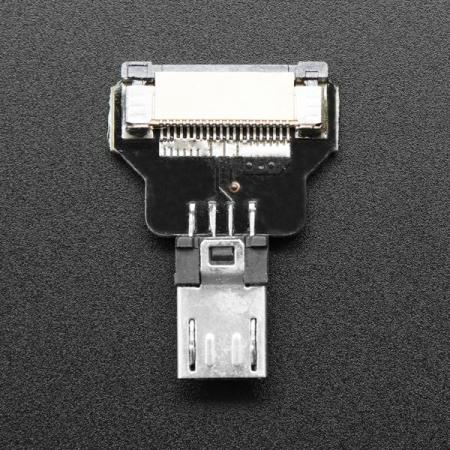 디바이스마트,커넥터/PCB > I/O 커넥터 > USB/IEEE 커넥터 > Micro USB B타입 커넥터,Adafruit,DIY USB Cable Parts - Straight Micro B Plug [ada-4106],20P FFC 케이블의 양쪽 끝에, 2개의 커넥터 파츠를 연결하여 제작하는 방식의 매우 간단한 DIY 제품 입니다. ※ USB Type Micro B male (수) 전용