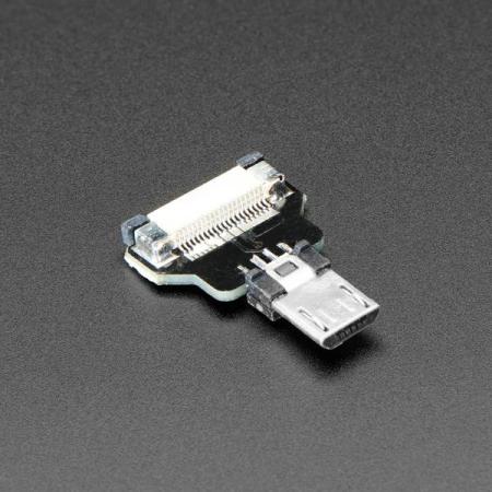 디바이스마트,커넥터/PCB > I/O 커넥터 > USB/IEEE 커넥터 > Micro USB B타입 커넥터,Adafruit,DIY USB Cable Parts - Straight Micro B Plug [ada-4106],20P FFC 케이블의 양쪽 끝에, 2개의 커넥터 파츠를 연결하여 제작하는 방식의 매우 간단한 DIY 제품 입니다. ※ USB Type Micro B male (수) 전용