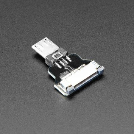 디바이스마트,커넥터/PCB > I/O 커넥터 > USB/IEEE 커넥터 > Micro USB B타입 커넥터,Adafruit,DIY USB Cable Parts - Straight Micro B Plug [ada-4106],20P FFC 케이블의 양쪽 끝에, 2개의 커넥터 파츠를 연결하여 제작하는 방식의 매우 간단한 DIY 제품 입니다. ※ USB Type Micro B male (수) 전용