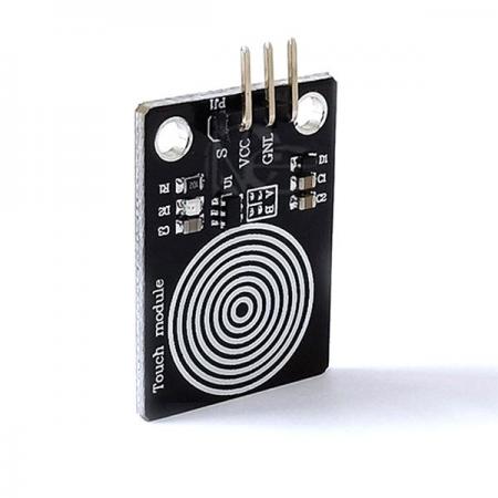 디바이스마트,MCU보드/전자키트 > 센서모듈 > 기울기/진동/충격/터치 > 지문/전도성/터치센서,ONE,정전식 터치 센서 모듈 [ONE003],정격전압 : DC 3.3V, 5V / 출력 : 디지털 신호 1ch / 정전식 터치 센서 모듈입니다