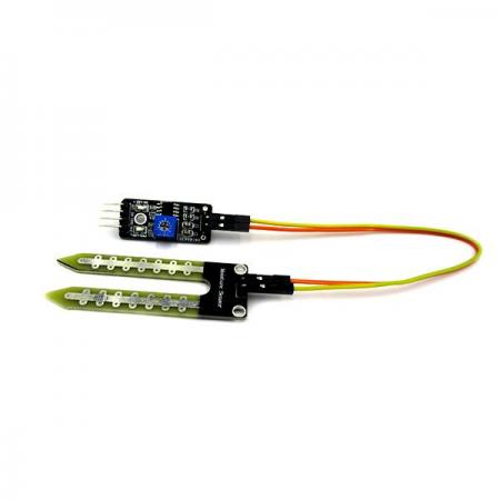 디바이스마트,MCU보드/전자키트 > 센서모듈 > 온도/습도 > 토양수분(토양습도)센서,ONE,토양 습도 프로브 & A/D 컨버터 모듈 [ONE015],정격전압 : DC 3.3V ~ 5V / 출력 : 아날로그신호 1ch / 토양의 수분 함유도를 측정할 수 있는 센서 모듈입니다. A/D컨버터가 포함되어있어 출력을 디지털 신호로 변환할 수 있습니다.