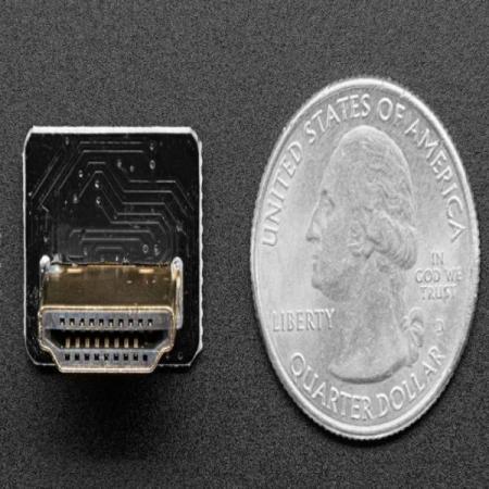 디바이스마트,커넥터/PCB > I/O 커넥터 > USB/IEEE 커넥터 > HDMI/DVI 커넥터,Adafruit,DIY HDMI Cable Parts - Right Angle (R bend) HDMI Plug Adapter [ada-3549],20P FFC 케이블의 양쪽 끝에, 2개의 커넥터 파츠를 연결하여 제작하는 방식의 매우 간단한 DIY 제품 입니다. ※ HDMI Male (수) 전용  (Right angle형 좁은 헤드 방향이 PCB 쪽으로 향합니다.)