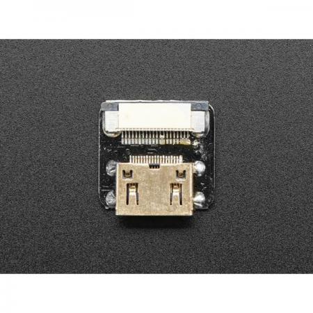 디바이스마트,커넥터/PCB > I/O 커넥터 > USB/IEEE 커넥터 > HDMI/DVI 커넥터,Adafruit,DIY HDMI Cable Parts - Straight Mini HDMI Socket Adapter [ada-3555],20P FFC 케이블의 양쪽 끝에, 2개의 커넥터 파츠를 연결하여 제작하는 방식의 매우 간단한 DIY 제품 입니다. ※ HDMI Micro Female (암) 전용