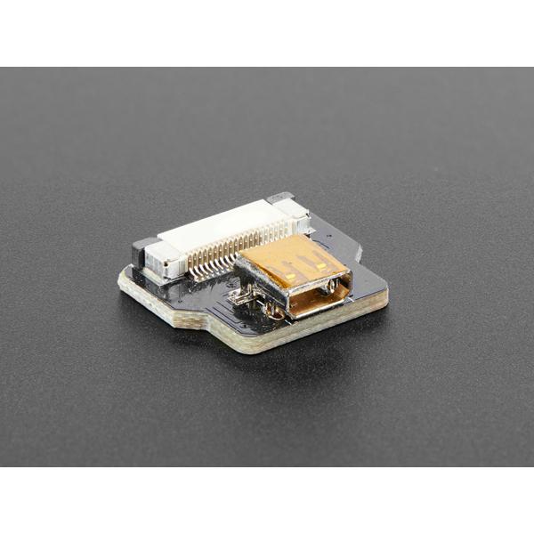 DIY HDMI Cable Parts - Straight Micro HDMI Socket Adapter [ada-3559]