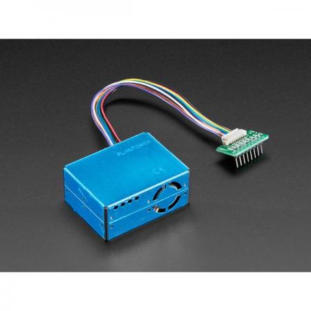 디바이스마트,센서 > 공기질/환경센서,Adafruit,PM2.5 Air Quality Sensor and Breadboard Adapter Kit - PMS5003 [ada-3686],PM2.5 공기질 센서로 주변 공기의 질을 측정 / 실시간으로 PM2.5 먼지입자의 농도를 측정하여 디지털 형태로 출력 / 측정 범위 : 0.3 ~ 1.0, 1.0 ~ 2.5, 2.5 ~ 10 μ m / DC 전원 공급: 5V / 브레드보드 아답터 포함