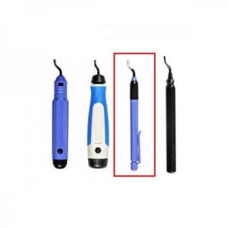 디바이스마트,수공구/전자공구/전동공구 > 금형/공작공구 > 디버링툴 > 디버링툴,유니즈,디버링 툴 EO2000 (기본날 포함),날 교체가 가능한 디버링 툴 / 가공품의 날카로운 면을 다듬을 때 사용 / 제품 길이 : 119mm