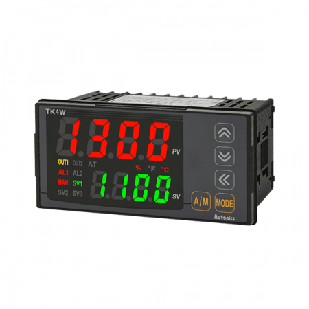 디바이스마트,기계/제어/로봇/모터 > 자동화(FA) > 제어 > 온도조절계,(주)오토닉스,온도조절계 TK4W-24SN,표시방식 : 4digit 7 세그먼트 LED / 제어방식 : ON/OFF 제어, P, PI, PD, PID 제어 / 입력사양 : 열전대: K(CA), J(IC), E(CR), T(CC), B(PR), R(PR), S(PR), N(NN), C(TT), G(TT), L(IC), U(CC), Platinel II / 측온저항체: DPt100Ω, DPt50Ω, JPt100Ω, Cu100Ω, Cu50Ω, Nikel 120Ω / 아날로그: 0-100mV, 0-5V