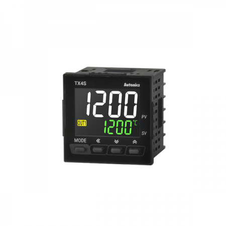 디바이스마트,기계/제어/로봇/모터 > 자동화(FA) > 제어 > 온도조절계,(주)오토닉스,온도조절계 TX4S-14C,표시방식 : 4digit 11 세그먼트 LCD / 제어방식 : ON/OFF 제어, P, PI, PD, PID 제어 / 입력사양 : 열전대: K(CA), J(IC), T(CC), R(PR), S(PR), L(IC) / 측온저항체: DPt100Ω, Cu50Ω / 샘플링주기 : 50ms / 제어출력 : 전류 (DC0/4-20mA) 또는 SSR 구동 (13VDC )[ON/OFF]