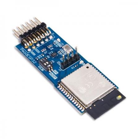 디바이스마트,MCU보드/전자키트 > 프로세서/개발보드 > Digilent > Pmod Modules,Digilent,Pmod ESP32: Wireless Communication Module 410-377,410-377 / 저전력으로 IoT 통신 플랫폼으로 사용하기에 적합 / Wi-Fi, Bluetooth LE 및 Bluetooth 통신 사용 가능 / 안테나에서 20.5 dBm 출력 / SPI , UART 인터페이스