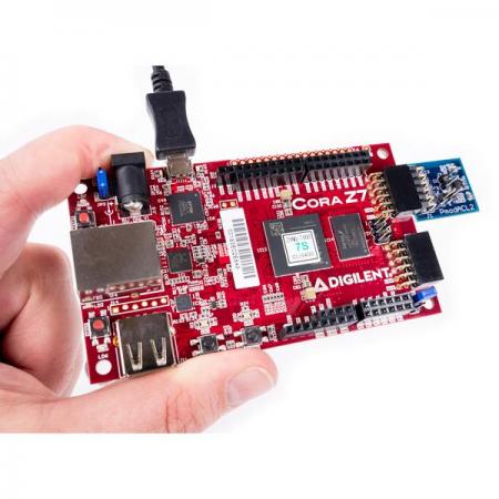 디바이스마트,MCU보드/전자키트 > 프로세서/개발보드 > Digilent > FPGA 및 Embedded,Digilent,Cora Z7-07S: Zynq-7000 Single Core for ARM/FPGA SoC Development 410-370,410-370 / Zynq-7000 All-Programmable System-on-Chip (APSoC)을 기반으로 설계된 임베디드 개발보드 / 667MHz Cortex-A9 프로세서 / JTAG 및 microSD 카드에서 프로그래밍 가능 / USB , 이더넷 연결 / ARM 프로세서 코어: 싱글