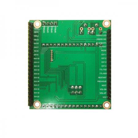 디바이스마트,MCU보드/전자키트 > 음악/앰프/녹음 > MP3/음악재생,네오틱스,NA-MP3A용 다기능 인터페이스 유니트 (NA-MP3AX),자체에 20개의 동작 스위치가 있어 사용자가 등록한 각종 안내방송을 최대 20개까지 외부기기의 제어 없이 스위치만으로 방송할 수 있습니다.