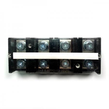 디바이스마트,커넥터/PCB > 터미널블럭 > 단자대 타입 > 고정식 단자대,카이스전자주식회사,터미널블럭 100A 4P,터미널 블럭 / 단자대 Type / 28.5mm pitch / 600V, 100A / AWG2~14 / 4pin / 볼트 사이즈 M8 / 브랜드 카이스전자 랜덤 발송