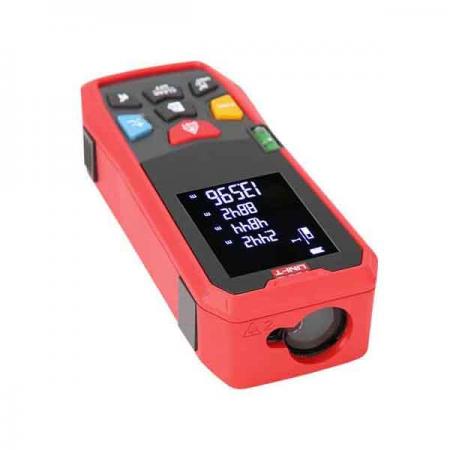 디바이스마트,계측기/측정공구 > 측정용 공구/장비 > 거리측정기,UNI-T,레이저 거리 측정기 LM40,LM 시리즈 레이저 거리 측정기는 하나의 버튼을 눌러 길이, 면적 및 부피를 쉽고 정확하게 측정 할 수있는 휴대용 장치입니다.