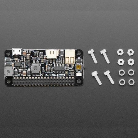 디바이스마트,오픈소스/코딩교육 > 라즈베리파이 > 라즈베리파이 확장보드/HAT,Adafruit,Zero2Go Omini – Multi-Channel Power Supply for Raspberry Pi [ada-4114],Raspberry Pi 위에 장착하여 최대 3개의 입력 포트로 배터리 또는 전원 플러그에 상관없이 전원 공급 / 입력 전압: DC 3.5V~28V