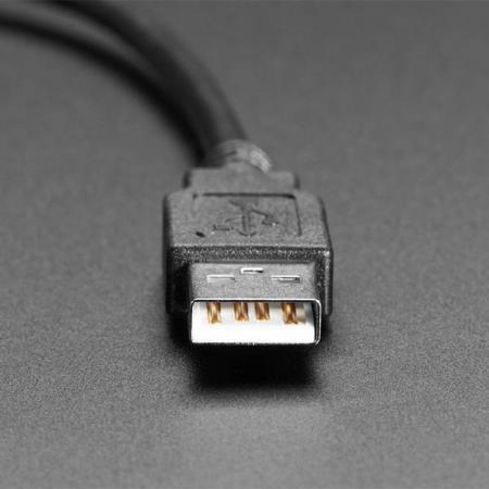 디바이스마트,케이블/전선 > USB 케이블 > 패널마운트(MF) 케이블,Adafruit,Panel Mount Cable USB C to Type A - 30cm [ada-4053],USB Type C Female 패널마운트 (암) ↔  USB Type A Male (수) 케이블 길이 : 30cm ± 5cm / 케이블 직경 : 4.5mm