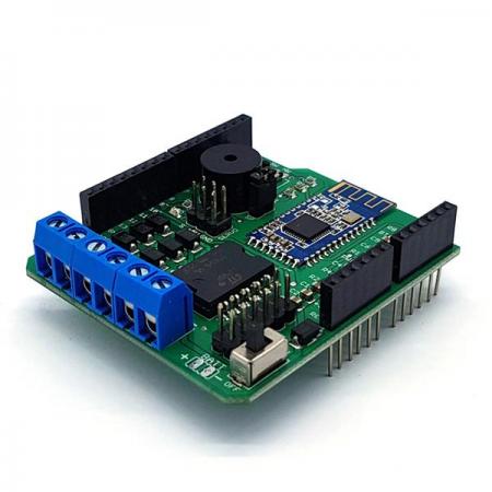 디바이스마트,오픈소스/코딩교육 > 아두이노 > 아두이노 호환쉴드,MAKIST,Smart RC/Robot Shield,DC모터, 서보모터 등을 블루투스 통신으로 구동하기 위해 설계된 아두이노 호환 적층형 쉴드 / 블루투스4.0 / 전원 : 7V ~ 12V / 원격제어