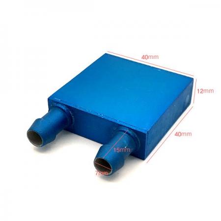 디바이스마트,RLC/수동소자 > 필터/페라이트코어/펠티어 > 열전기/펠티어모듈 > 냉각키트,SZH,알루미늄 워터블럭 40*40mm [SZH-CO005],수냉식 쿨링에 쓰이는 부품으로 발열이 있는 위치에 부착하여 냉각시켜주는 부품입니다.