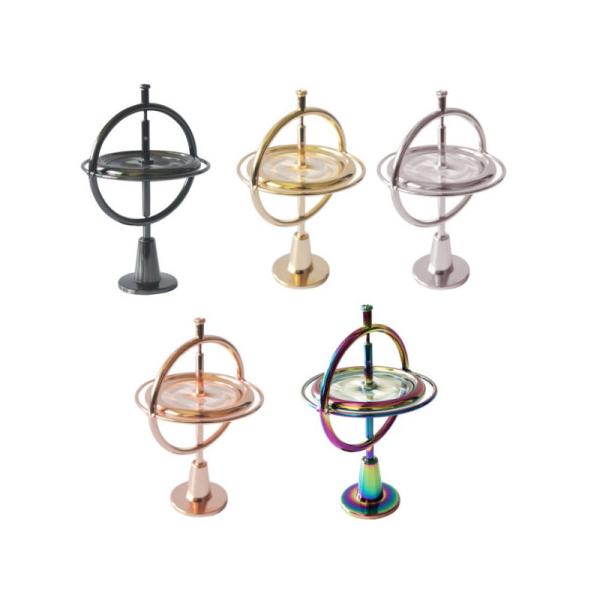 메탈 자이로스코프 팽이 (컬러 옵션)