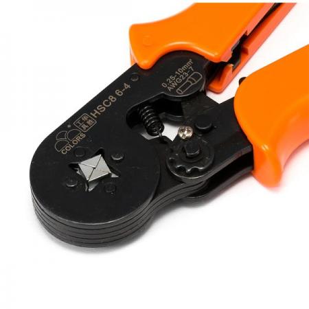 디바이스마트,수공구/전자공구/전동공구 > 전자공구 > 압착공구 > 펜홀단자용 압착기,유니즈,펜홀단자 압착기,펜홀단자 전용 / 클림핑 툴, 0.6~0.25mm까지 가능하며, awg: 23~10 입니다.