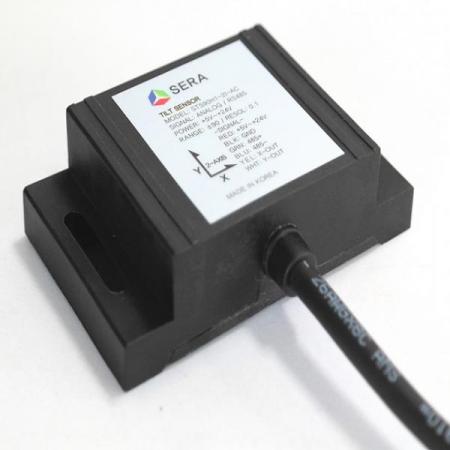 디바이스마트,MCU보드/전자키트 > 센서모듈 > 기울기/진동/충격/터치 > 틸트/기울기센서,주식회사 세라,기울기 센서 [STS90H1-2I-A],분해능X-Y 0.05~0.1 / 입력전압 +6.5~+25V / 출력모드 Analog / 동작온도-30~+100 / 방수,충격 등급 IP65 / IK09 / 기본 60도 (10~90도까지 선택 가능)