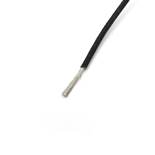 SRGW 실리콘 절연 유리사 편조 배선 0.75SQ 검정색 1롤