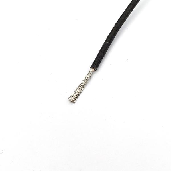 SRGW 실리콘 절연 유리사 편조 배선 1.5SQ 검정색 1롤(300M)