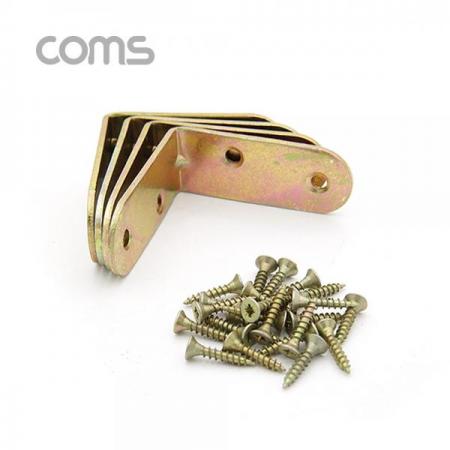 디바이스마트,기계/제어/로봇/모터 > 원자재/DIY 기타 > DIY 부속품,Coms,꺾쇠 (50mm) 4pcs / 직각 모서리 장석 / 나사못 포함 / 코너철 [ID315], 꺾쇠 (50mm) 4pcs / 직각 모서리 장석 / 나사못 포함 / 코너철