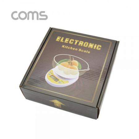 디바이스마트,계측기/측정공구 > 저울 > 단순중량 전자저울,Coms,간이 전자형 저울 / 1g~5kg 측정 [ID766], 간이 전자형 저울 / 1g~5kg 측정