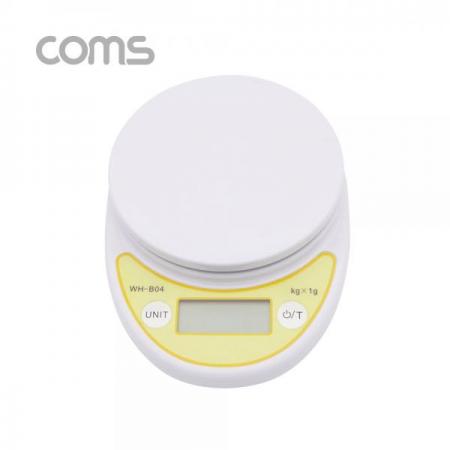 디바이스마트,계측기/측정공구 > 저울 > 단순중량 전자저울,Coms,간이 전자형 저울 / 1g~5kg 측정 [ID766], 간이 전자형 저울 / 1g~5kg 측정