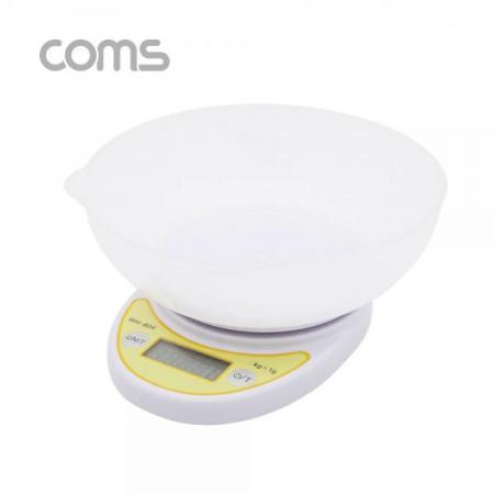 디바이스마트,계측기/측정공구 > 저울 > 단순중량 전자저울,Coms,간이 전자형 저울 / 1g~5kg 측정 [ID766], 간이 전자형 저울 / 1g~5kg 측정