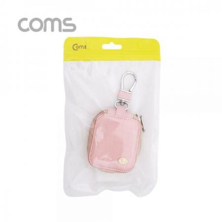 디바이스마트,컴퓨터/모바일/가전 > 음향ㆍ영상ㆍ카메라 > 헤드폰/이어폰 > 악세사리/포터블플레이어,Coms,에어팟 가죽 케이스 / Pink [ID692], 에어팟 가죽 케이스 / Pink