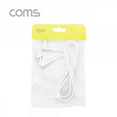디바이스마트,케이블/전선 > USB 케이블 > 데이터케이블(MM) > USB 3.1 C타입 케이블,Coms,USB 3.1(Type C) 케이블 / C(M)/2.0A(M) / 패브릭 / 꺾임(꺽임) / 1M [ID718],USB 3.1(Type C) 케이블 / C(M)/2.0A(M) / 패브릭 / 꺾임(꺽임) / 1M
