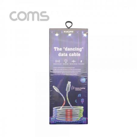 디바이스마트,케이블/전선 > USB 케이블 > 데이터케이블(MM) > USB 3.1 C타입 케이블,Coms, USB 3.1(Type C) 케이블(고속충전) 1M/2.5A 오디오 인식/LED [ID775], USB 3.1(Type C) 케이블(고속충전) 1M/2.5A 오디오 인식/LED