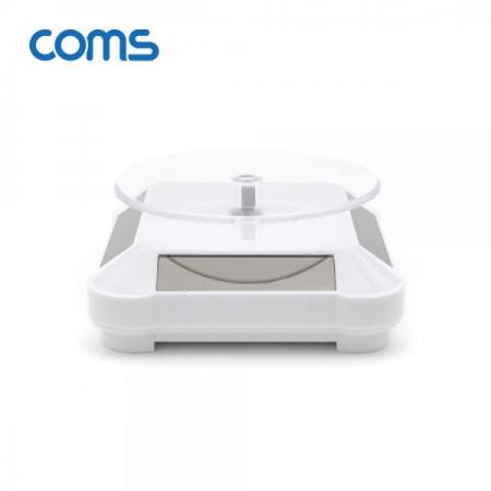 디바이스마트,사무/생활/서적 > 차량/생활/IOT > IOT/생활/취미,Coms,태양열 회전형 진열대 White / 사각진열판 / 진열품 전시 [ID734],태양열 회전형 진열대 White / 사각진열판 / 진열품 전시
