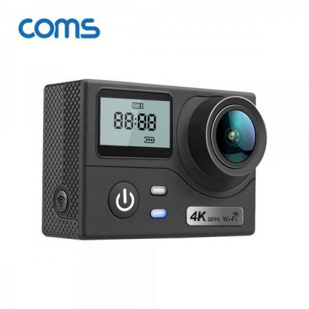 디바이스마트,컴퓨터/모바일/가전 > CCTV/프로젝터/영상장비 > 영상 관련 액세서리,Coms,액션캠 4K 30FPS / 16MP / 블랙박스모드 / 무선리모콘 지원 / 스마트폰 연동 [AU181], 액션캠 4K 30FPS / 16MP / 블랙박스모드 / 무선리모콘 지원 / 스마트폰 연동