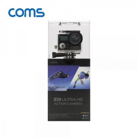 디바이스마트,컴퓨터/모바일/가전 > CCTV/프로젝터/영상장비 > 영상 관련 액세서리,Coms,액션캠 4K 30FPS / 16MP / 블랙박스모드 / 무선리모콘 지원 / 스마트폰 연동 [AU181], 액션캠 4K 30FPS / 16MP / 블랙박스모드 / 무선리모콘 지원 / 스마트폰 연동