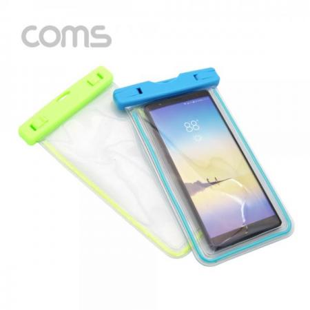 디바이스마트,컴퓨터/모바일/가전 > 스마트폰/스마트기기 > 모바일 주변기기 > 파우치/방수팩,Coms,스마트폰 방수팩(6형), Blue [ID687], 스마트폰 방수팩(6형)/ Blue