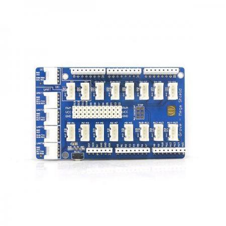 디바이스마트,오픈소스/코딩교육 > 아두이노 > 아두이노 호환쉴드,Seeedstudio,Grove - Mega Shield v1.2 [103020027],아두이노 메가 호환 확장보드 / 모든 커넥터를 4핀 (신호 1, 신호 2, VCC 및 GND) 2mm 커넥터로 표준화 / 사이즈 : 92.8mmx57.2mmx15mm