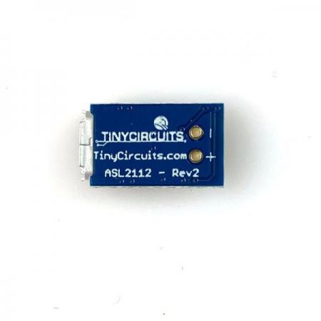 디바이스마트,오픈소스/코딩교육 > 파이썬/IoT 개발 보드 > TINYDUINO,TinyCircuits,TINY BATTERY CHARGER [ASL2112],MicroUSB를 통해 리튬 배터리를 충전할 수 있는 모듈 / Micro USB (Micro5P) / JST-SH 2핀 / 3.7V 또는 4.2V 배터리 충전 가능 / 충전 전류 100 mA (최대 500mA 가능 - 저항교체 필요)