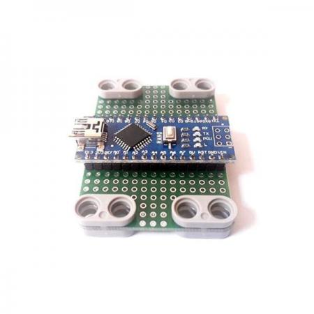 디바이스마트,오픈소스/코딩교육 > 아두이노 > 아두이노 교육용키트,인터보드,DIY - Technic 7x5 Brick Kit,가로56mm x 세로 40mm, 2.54 핀 규격의 헤더핀을 갖는 아두이노 모듈에 사용