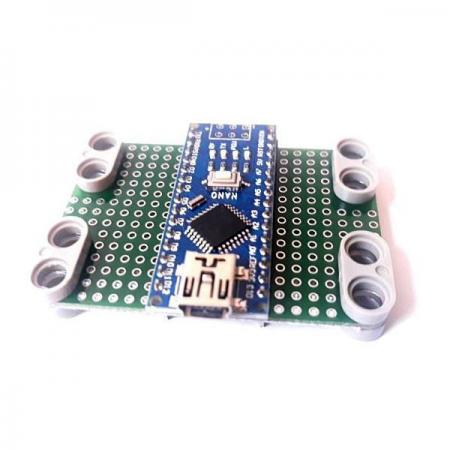 디바이스마트,오픈소스/코딩교육 > 아두이노 > 아두이노 교육용키트,인터보드,DIY - Technic 7x5 Brick Kit,가로56mm x 세로 40mm, 2.54 핀 규격의 헤더핀을 갖는 아두이노 모듈에 사용