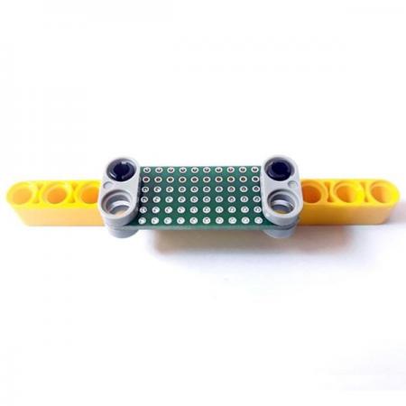 디바이스마트,오픈소스/코딩교육 > 아두이노 > 아두이노 교육용키트,인터보드,DIY - Technic 5x2 Brick Kit,가로 40mm x 세로 16mm, 2.54 핀 규격의 헤더핀을 갖는 아두이노 모듈에 사용