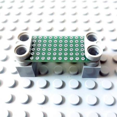 디바이스마트,오픈소스/코딩교육 > 아두이노 > 아두이노 교육용키트,인터보드,DIY - Technic 5x2 Brick Kit,가로 40mm x 세로 16mm, 2.54 핀 규격의 헤더핀을 갖는 아두이노 모듈에 사용