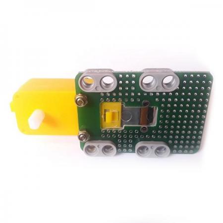 디바이스마트,오픈소스/코딩교육 > 아두이노 > 아두이노 교육용키트,인터보드,DIY - TT Motor Brick Kit,가로 50mm x 세로 20mm, 아두이노 TT 모터에 사용