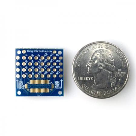 디바이스마트,오픈소스/코딩교육 > 파이썬/IoT 개발 보드 > TINYDUINO,TinyCircuits,TINYSHIELD PROTO BOARD - 보드 Only [ASD2009-R],커넥터 없는 버전 / TinyDuino 제품군의 입출력 기능을 마음껏 활용할 수 있는 프로토타이핑용 쉴드